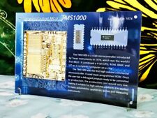 Vintage Rare TI TMS1000+Die First MCU Art Decorative Frame CPU Technology Gift picture