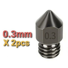 2pcs Hardened Steel 3D Printer Nozzle 0.2-1.0mm MK8 CR-10 Ender 3 Anet A8 m6 picture