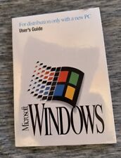 Vibtage Microsoft Windows 3.1 User's Guide + Software Brand New SEALED Very Rare picture