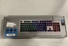 Brookstone USB Wired Gaming Keyboard with Multi-Color LED Backlit picture