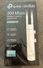 TP-Link EAP110-Outdoor 2.4GHz 300Mbps Outdoor Wireless Access Point (New Sealed) picture