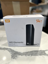 WD Elements 14TB Desktop External Hard Drive USB 3.0 Western Digital Mac/PC picture