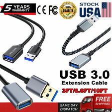 USB 3.0 Extension Cable Extender Cord Type A Male to Female 5Gbps Data Transfer picture