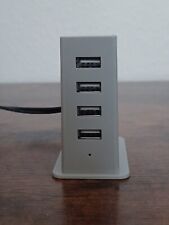 Portable Vivitar 4 Port Universal USB Gray Charging Hub  picture