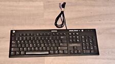 Compaq Keyboard Model 5137 Black -No Missing Keys Or Feet PS/2 Connector picture