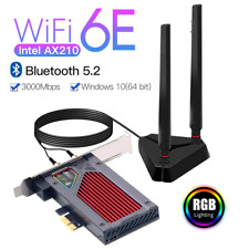 Fenvi RGB PCI-E WiFi Card Intel AX210 WiFi 6E Card Bluetooth 5.2 Gaming Adapter picture