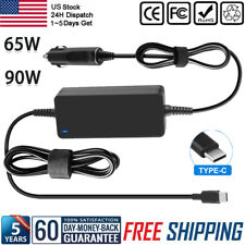 For Laptop PC Car Plug In USB C Type C PD AC Adapter Charger Power Supply Cable picture