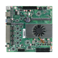 N100 Industrial Motherboard NAS  Low Power Processor 4x2.5G i226 Network M.2 picture