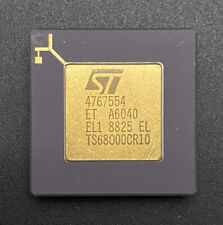 ST TS68000CR10 Processor MC68000 32Bit CPU PGA68 10MHz CISC SGS-THOMSON 1988 picture