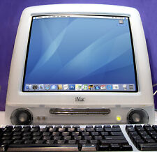 Vintage 1999 Apple iMac G3 Computer M5521 Mac OS 9.2 & OSX 10.4 640MB RAM +Apps picture