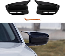 Mirror Cover Caps for BMW G30 - Durable Quanlity Carbon Fiber Look, Compatible w picture