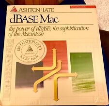 1987 Ashton-Tate dBase Mac Evaluation Copy Factory Sealed NIB picture