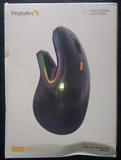 ProtoArc EM11 Vertical Wireless Rechargeable Mouse Color Black - Brand New picture