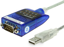 Gearmo USB to Serial RS-232 Adapter with LED Indicators, FTDI Chipset, Supports  picture