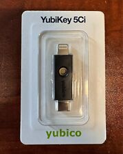 BRAND NEW Yubico YubiKey 5Ci Two Factor Authentication USB Password Key QTY AV picture