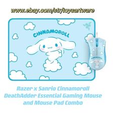Razer x Sanrio Cinnamoroll DeathAdder Essential Gaming Mouse and Mouse Pad Combo picture