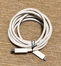 Apple Thunderbolt 2 m Cable - White (MD861ZM/A) A+ Condition Model A1410 picture