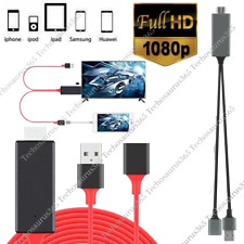 1080P HDMI Mirroring AV Cable for iPhone iPad Android Phone to TV HDTV Adapter picture