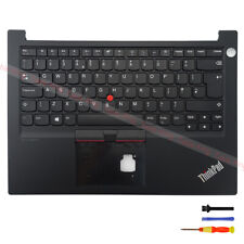 Palmrest Non-backlit Keyboard For Lenovo ThinkPad E14 Gen2 Gen3 Gen4 (UK Layout) picture