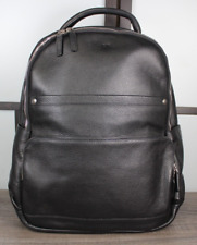 Royce New York for DELTA Million Miler Black Pebble Leather Backpack Large Bag picture