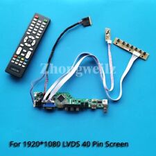 For B173HW01 V0/V1/V3/V5 VGA+HDMI+AV+USB LVDS 1920x1080 40 Pin LCD Driver Board  picture