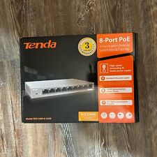 Tenda TEG1109P-8-102W 9-Port Gigabit Desktop Ethernet Switch Hub with 8-Port NEW picture
