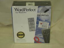 Vintage Word Perfect for Windows Ver. 5.1 Still Sealed (No Disks) picture