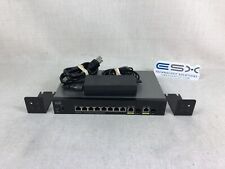 Cisco SG350-10P-K9 10 Port Gigabit PoE Ethernet Managed Switch w/ AC Adapter RMK picture