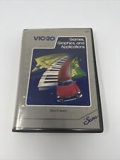 Vintage 1983 1st Edition Commodore Vic-20 Games, Graphics and Applications SAMS picture