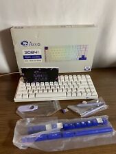 Akko 3084 V2 White Blue Wireless USB Programmable Gaming Mechanical Keyboard picture