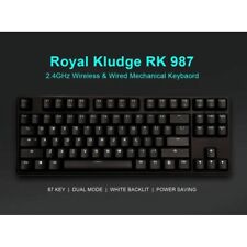 RK987 Wireless Bluetooth/Wired Mechanical Keypad Backlight Gaming PC Keyboard picture