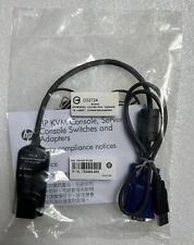 HP AF628A KVM Console USB Interface Adapter Video Cable 753494-001 748740-001 picture
