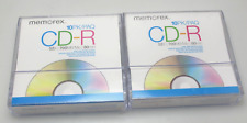 Lot of 2 Memorex 10PK CD-R 52X 700MB 80min 10 pack CD-R Recordable Blank Discs picture