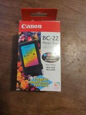 CANON BC-22  Photo Ink Genuine OEM 4 colors picture