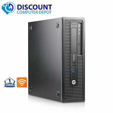 Fast HP Desktop Computer Tower Core i3 3.4GHz 8GB 2TB HD DVD WIFI Windows 10 PC picture