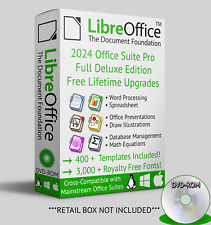Libre Office Deluxe Edition Suite 2024 7.6.7 Windows macOS LibreOffice Portable picture