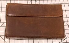 BROOKSTONE GENUINE LEATHER LAPTOP/TABLET SLEEVE picture
