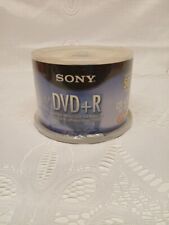 Sony DVD+R SEALED 50-Pack Spindle Blank Media 4.7GB -120 min 1x-8x picture