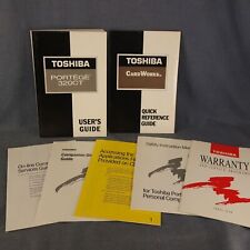 Complete Literature set for Your Toshiba Portege 320CT Collectable Computer picture