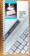 TANDY 1000 SX PERSONAL COMPUTER QUICK REFERENCE BOOKLET MANUAL 1986 RADIO SHACK picture