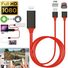 1080P Phone to Digital TV HDTV AV HDMI Mirroring Cord Adapter For iPhone Android picture