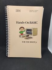 IBM PCjr Personal Computer Basic  - Hands On Basic - Self Tutor - Copyright 1983 picture