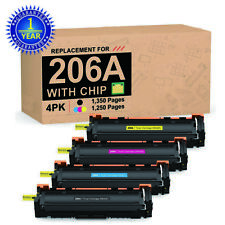 4x 206A W2110A Compatible Toner Cartridge for HP Color Pro M255 M255dw MFP M282 picture