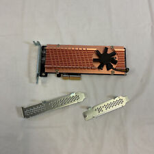 Qnap QM2 Copper Black M.2 2280 SSD Supported PCle Expansion Card picture
