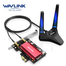 WAVLINK WiFi 6E AX3000 Network Card PCIE Adapter 802.11ax Tri-Band Bluetooth 5.2 picture