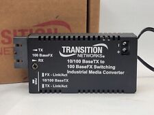 Transition Networks Stand-Alone Mini 10/100 Bridging, Fiber Media Converter ... picture