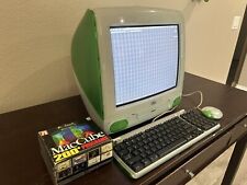 Apple iMac G3 333 MHz 80GB HD 512MB RAM Vintage 1998 Lime Green w/ Games picture