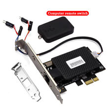 Desktop PC 1000Mbps Gigabit Ethernet PCI-E RJ45 Network Card w/Remote Controller picture