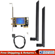 WiFi 1200Mbps Desktop PCIe Adapter 2.4G/5G Dual Band AX210 802.11AX PCI-E Card picture