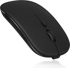 2.4Ghz & Bluetooth Wireless Rechargeable Mouse for Lenovo Ideapad 3 Laptop Mouse picture